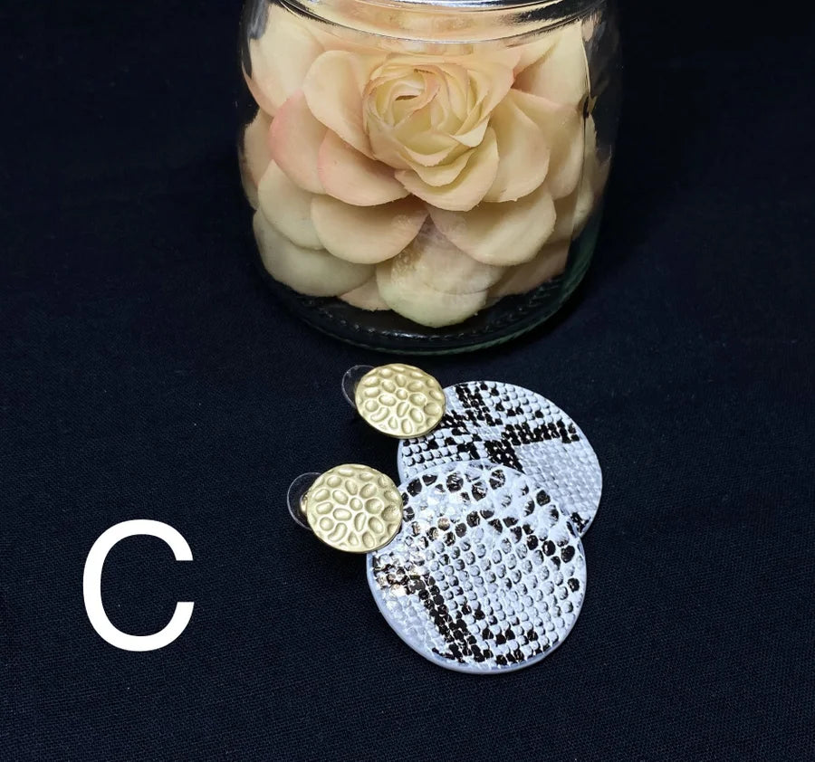 Assorted Snakeskin Earrings
